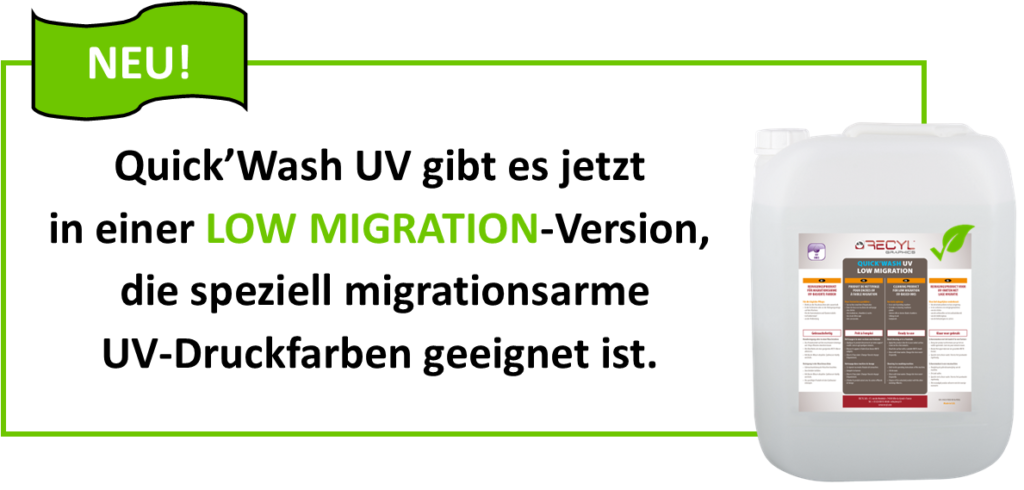New QW UV Low Migration -DE