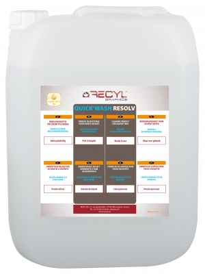 Quick'Wash Resolv - Nouveau produit de nettoyage pour clichés